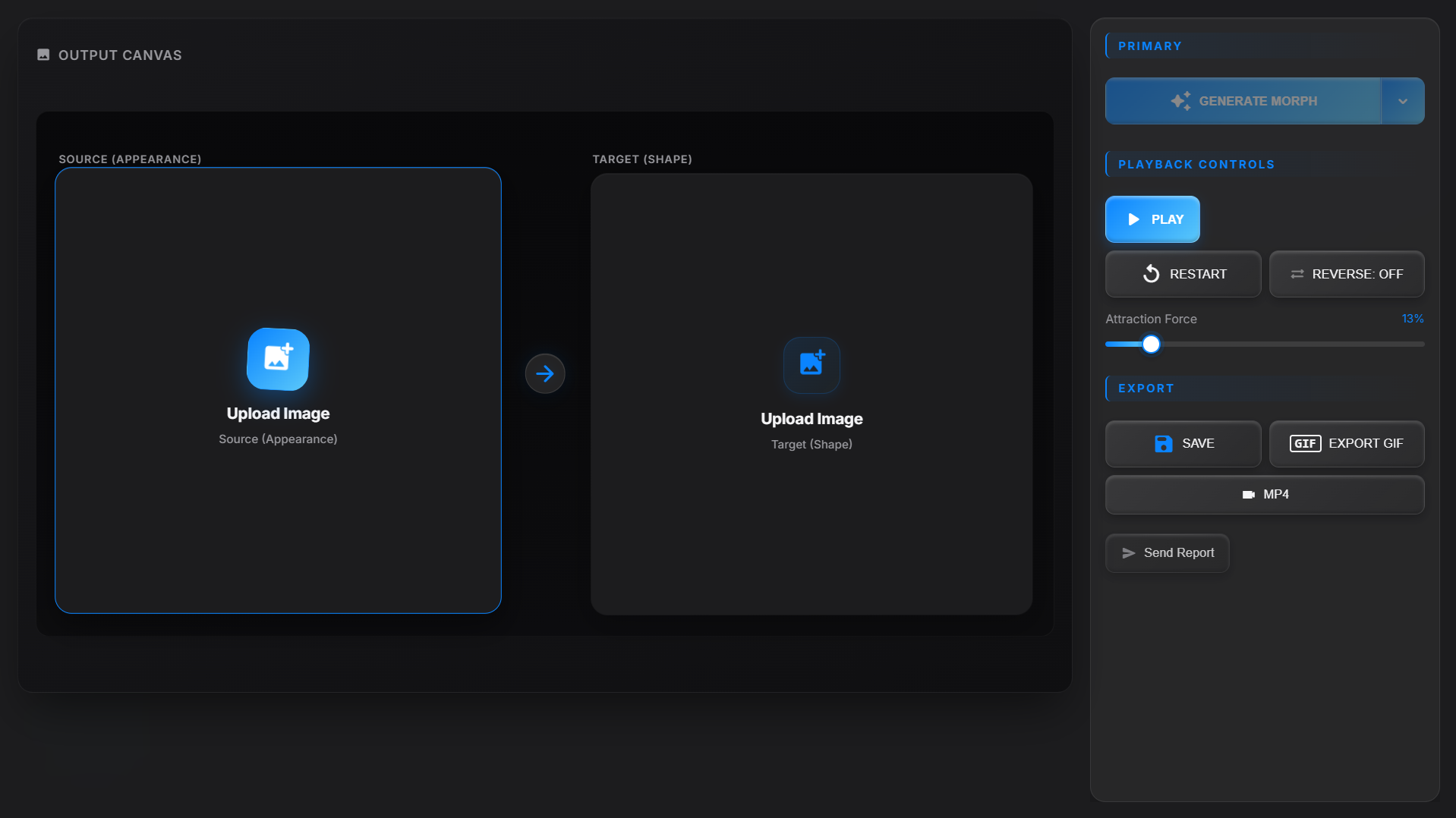 App interface