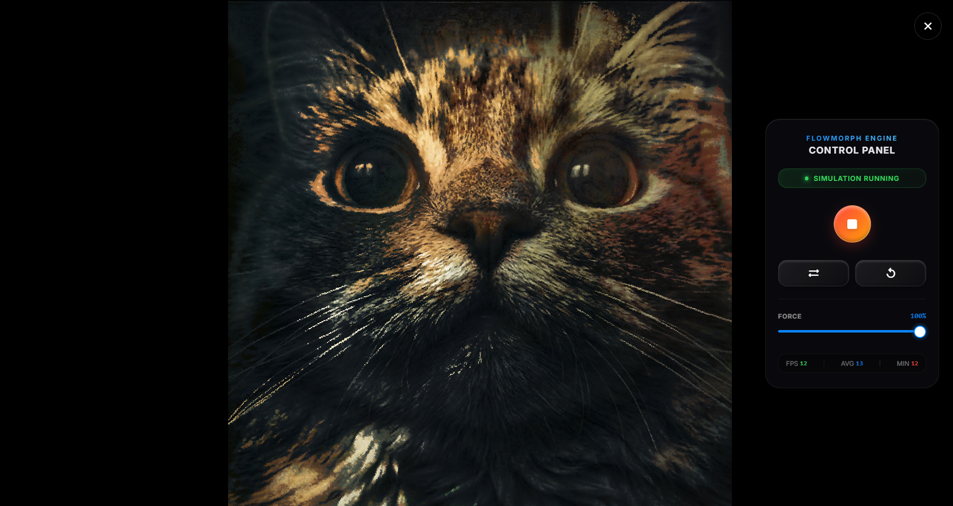 Fullscreen preview mode